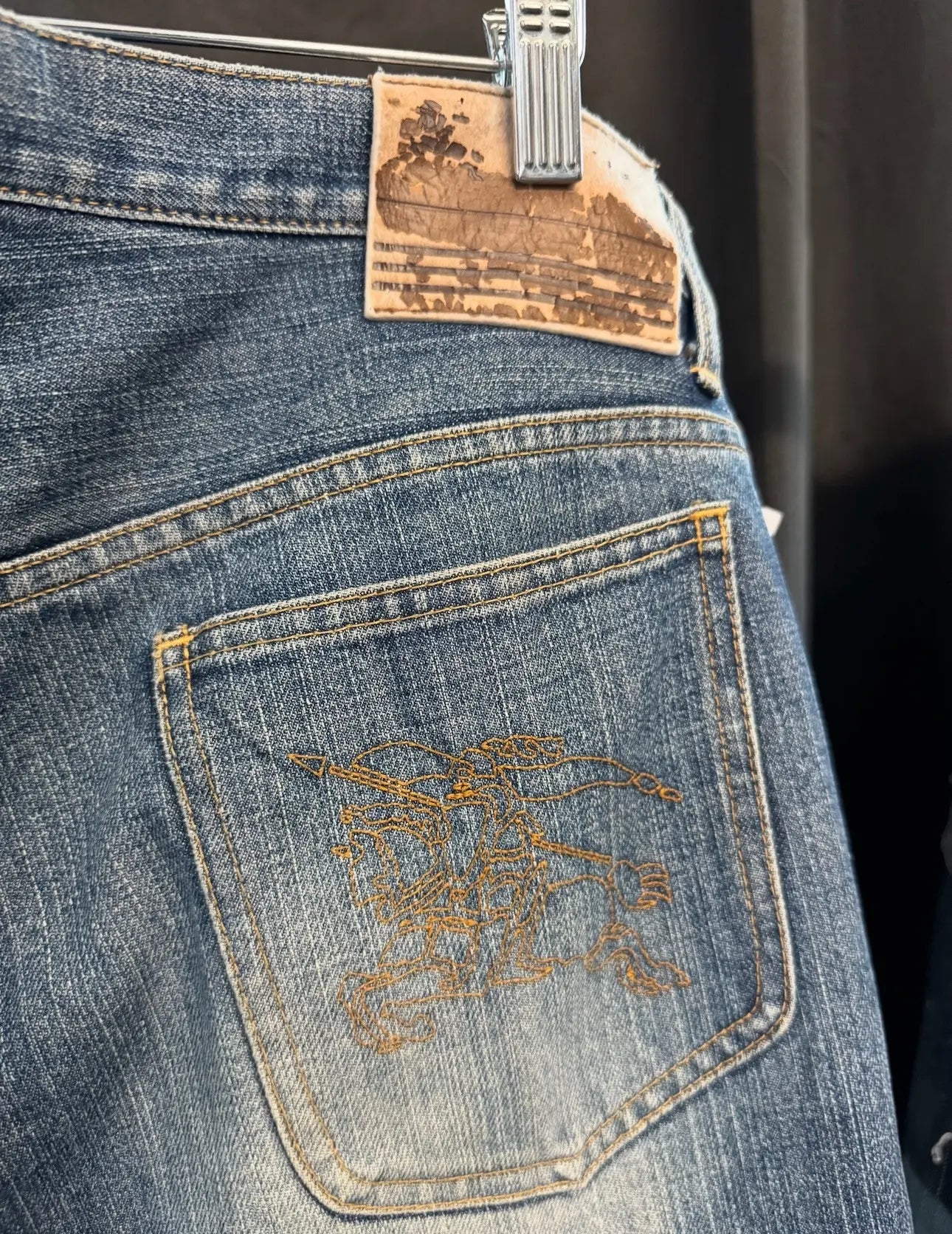 Burberry denim pants