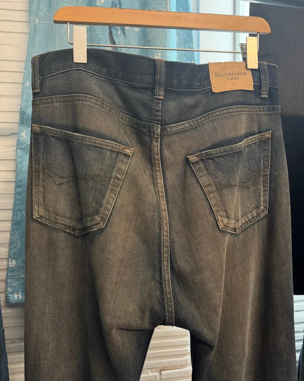 Balenciaga denim pants