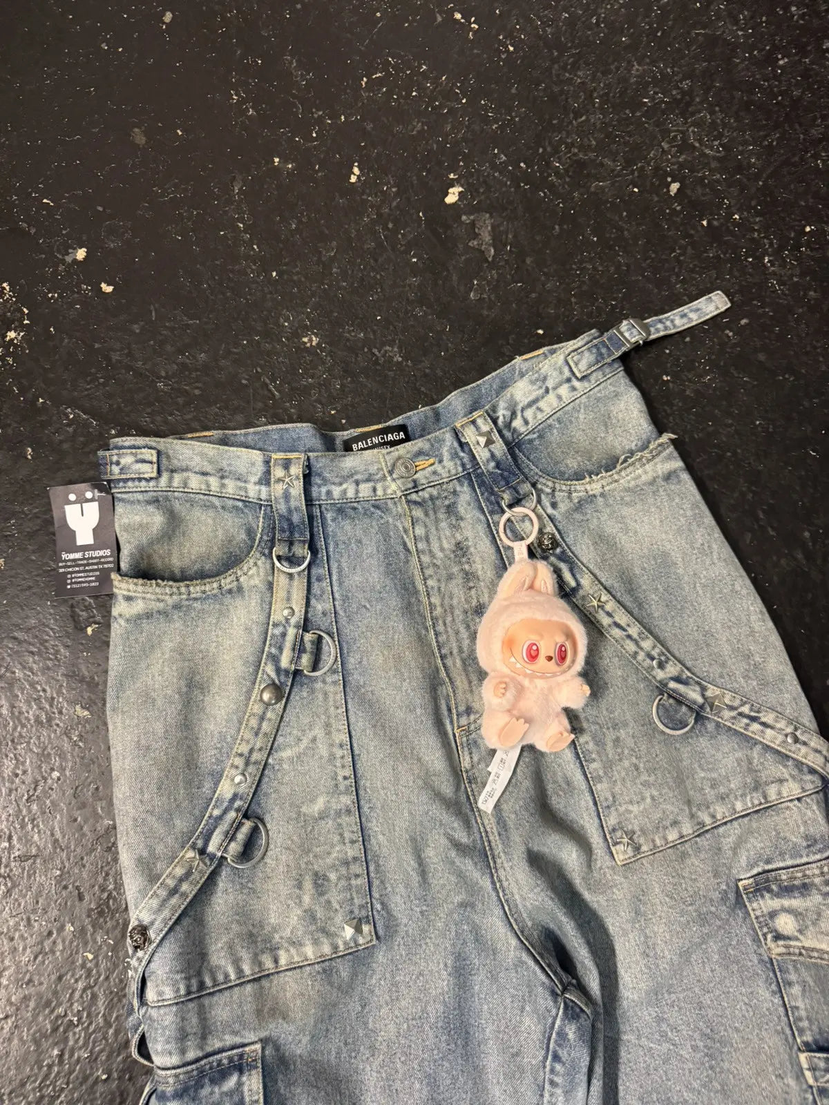 Balenciaga denim Raver pants
