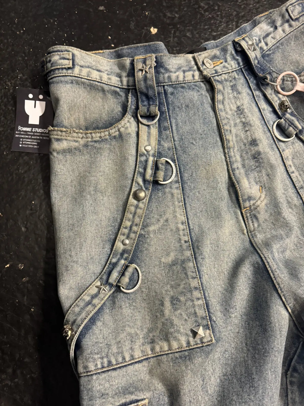 Balenciaga denim Raver pants