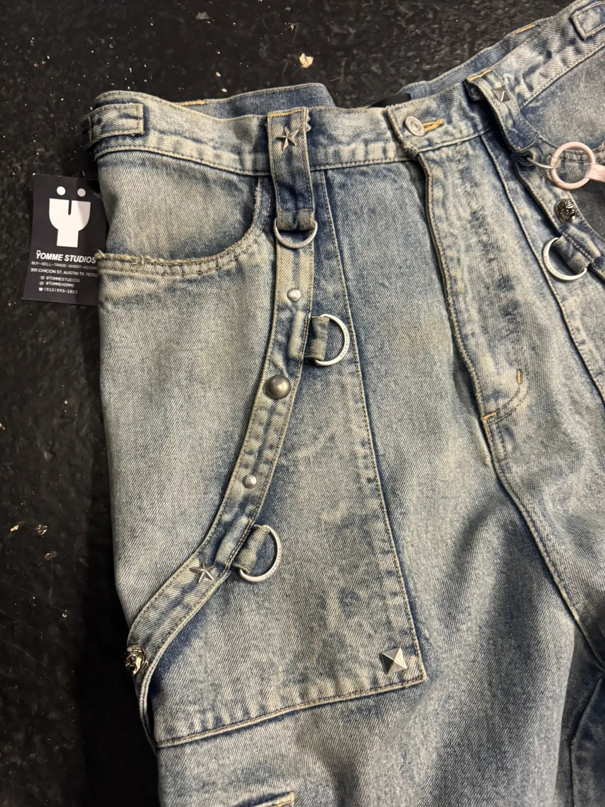 Balenciaga denim Raver pants
